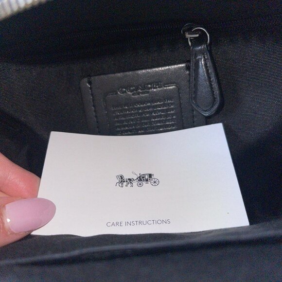 Like New Coach Camouflage Fairytale Rose w Star Mini Charlie Backpack - Picture 2 of 9